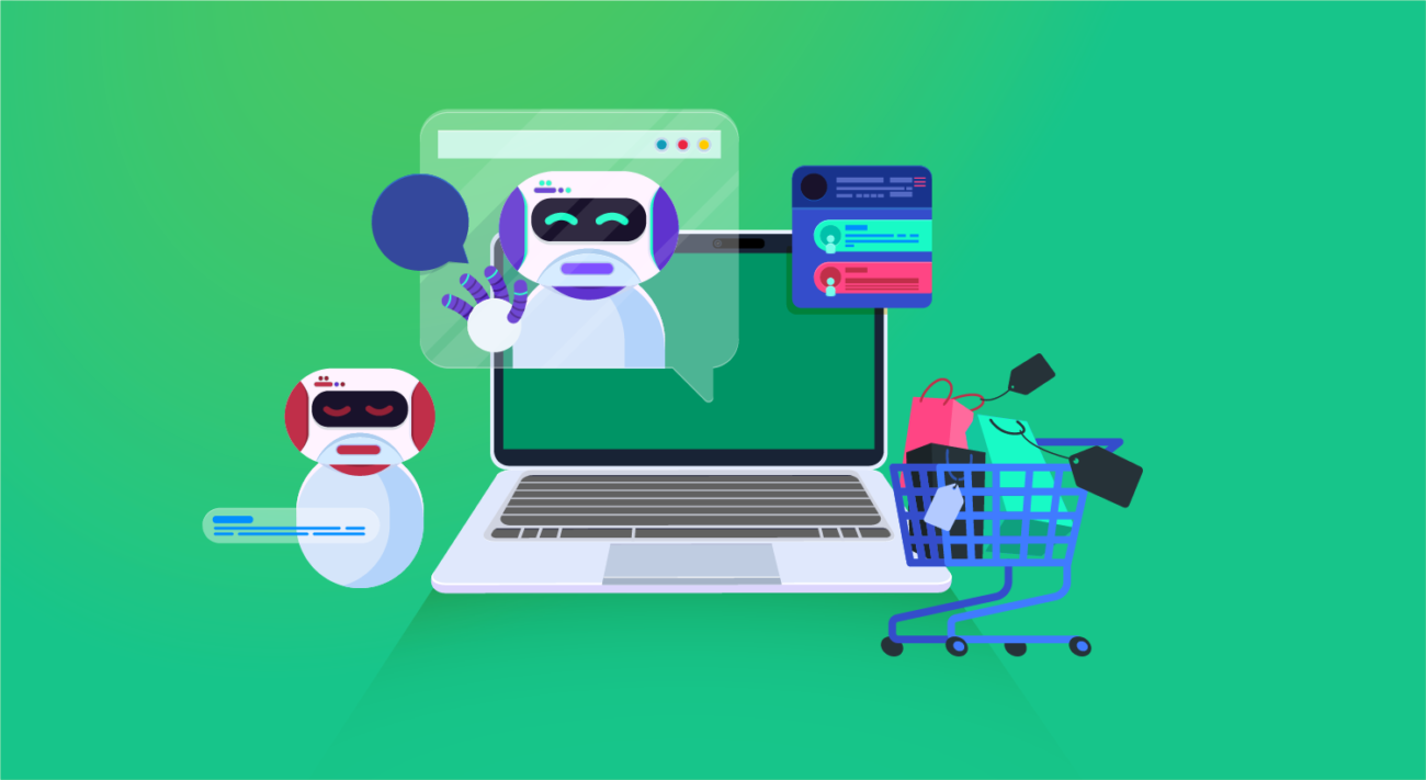 Business reviewing AI chatbot conversations and customer enquiry trends